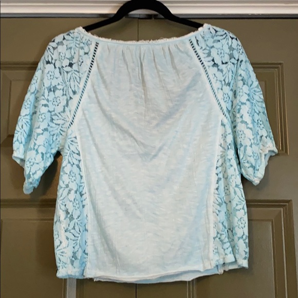 Abercrombie & Fitch Lace Top Sz M - Picture 2 of 4